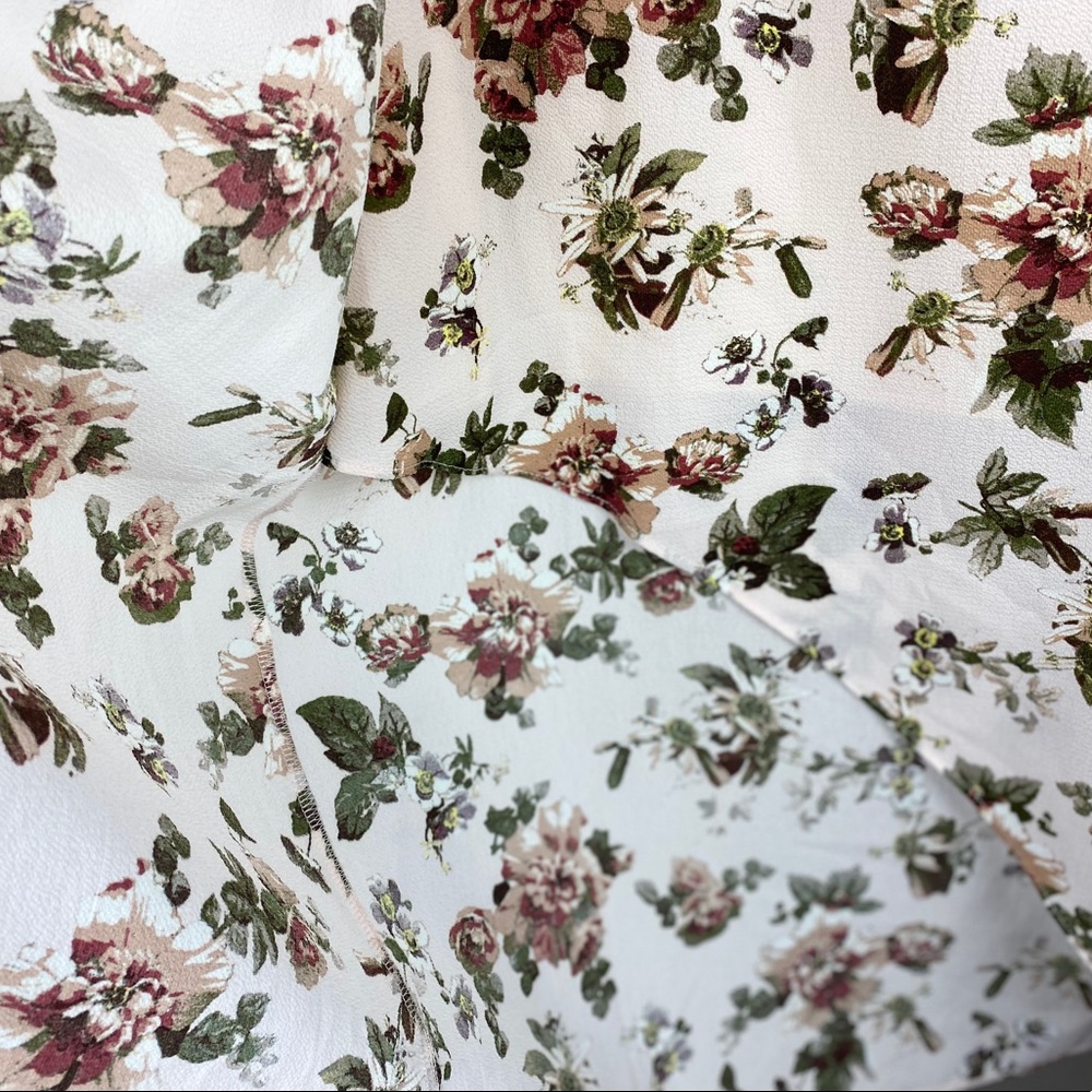 Max Studio Floral Wrap Skirt | Victorian Academia - Picture 7 of 12